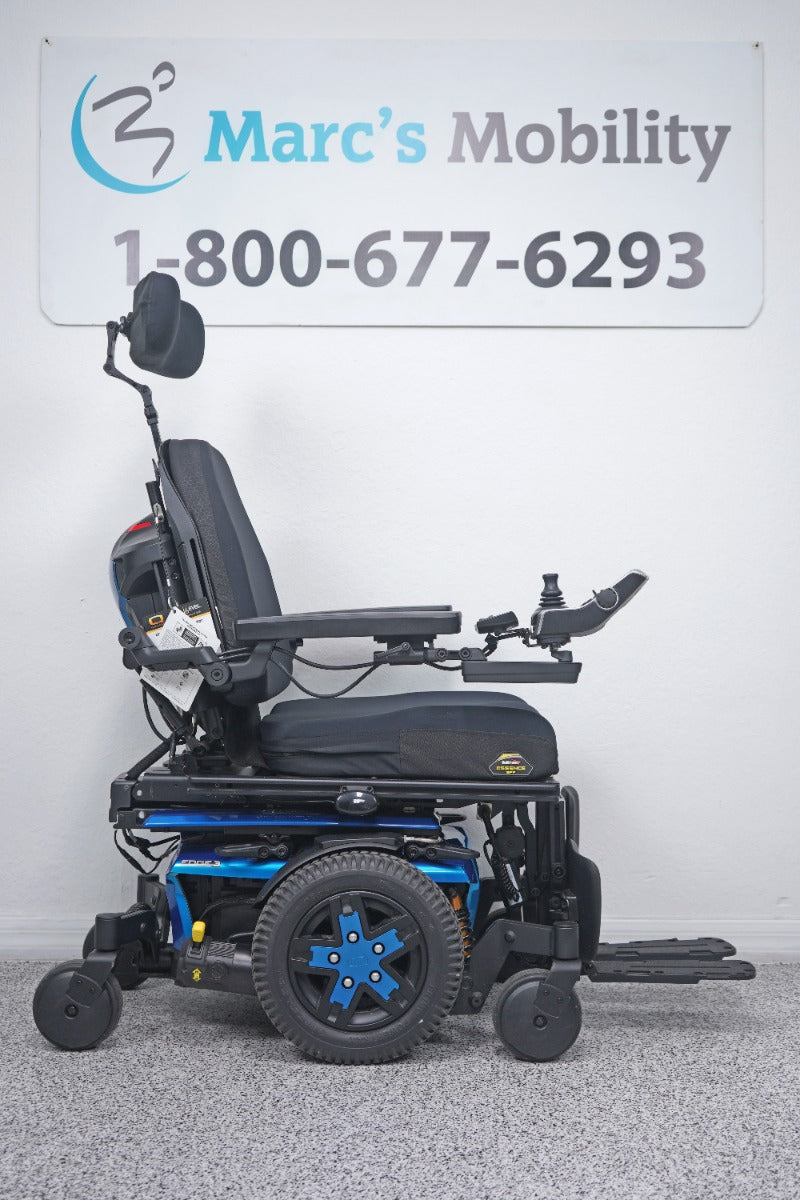 Quantum Edge 3 Power Wheelchair 12" iLevel Seat Lift, Tilt, Recline & Legs - 8699