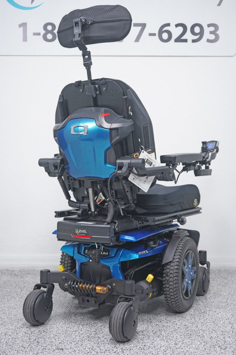 Quantum Edge 3 Power Wheelchair 12" iLevel Seat Lift, Tilt, Recline & Legs - 8699