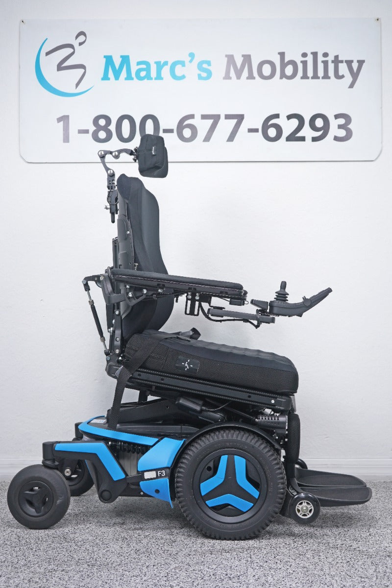 Permobil F3 Power Wheelchair 12" Seat Lift, Tilt, Recline, Legs & Anterior Tilt - 8672
