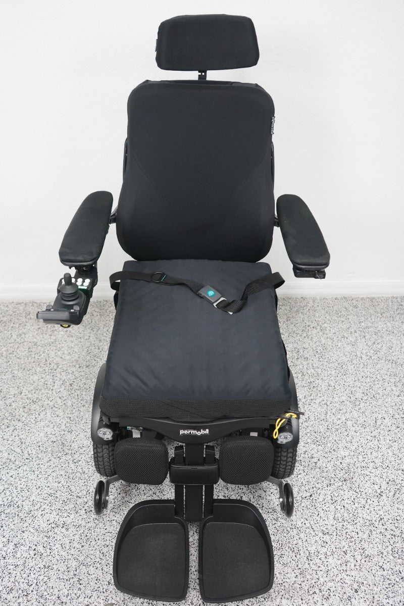 Permobil F3 Power Wheelchair 12" Seat Lift, Tilt, Recline, Legs & Anterior Tilt - 8672