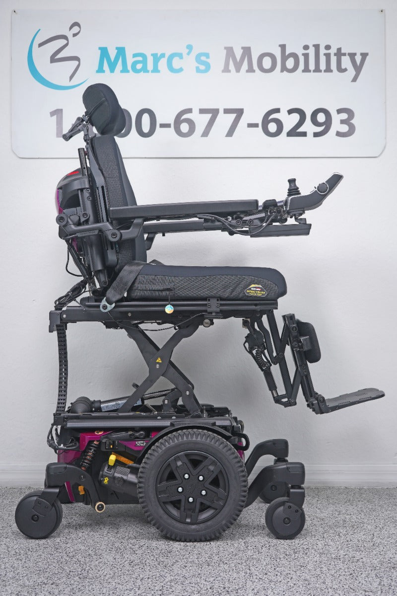 Quantum Edge 3 Stretto Power Wheelchair 12" iLevel Seat Lift, Tilt, Recline & Legs - 8713