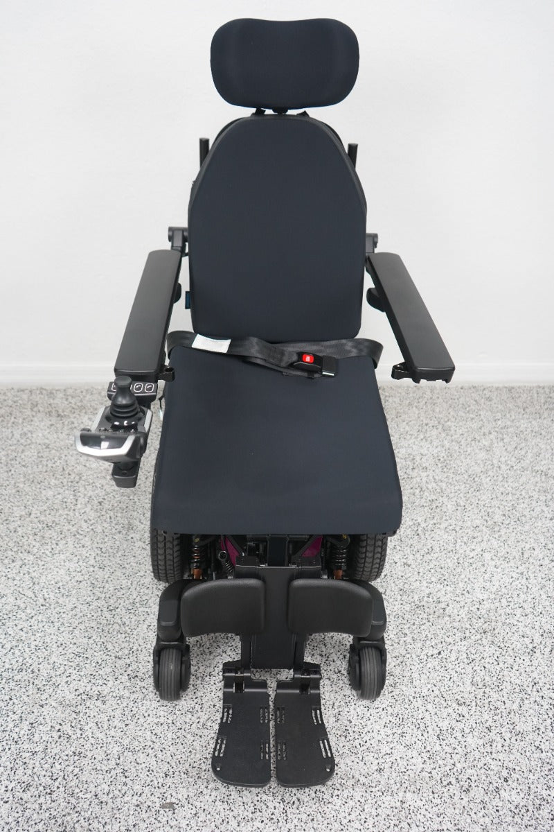 Quantum Edge 3 Stretto Power Wheelchair 12" iLevel Seat Lift, Tilt, Recline & Legs - 8713
