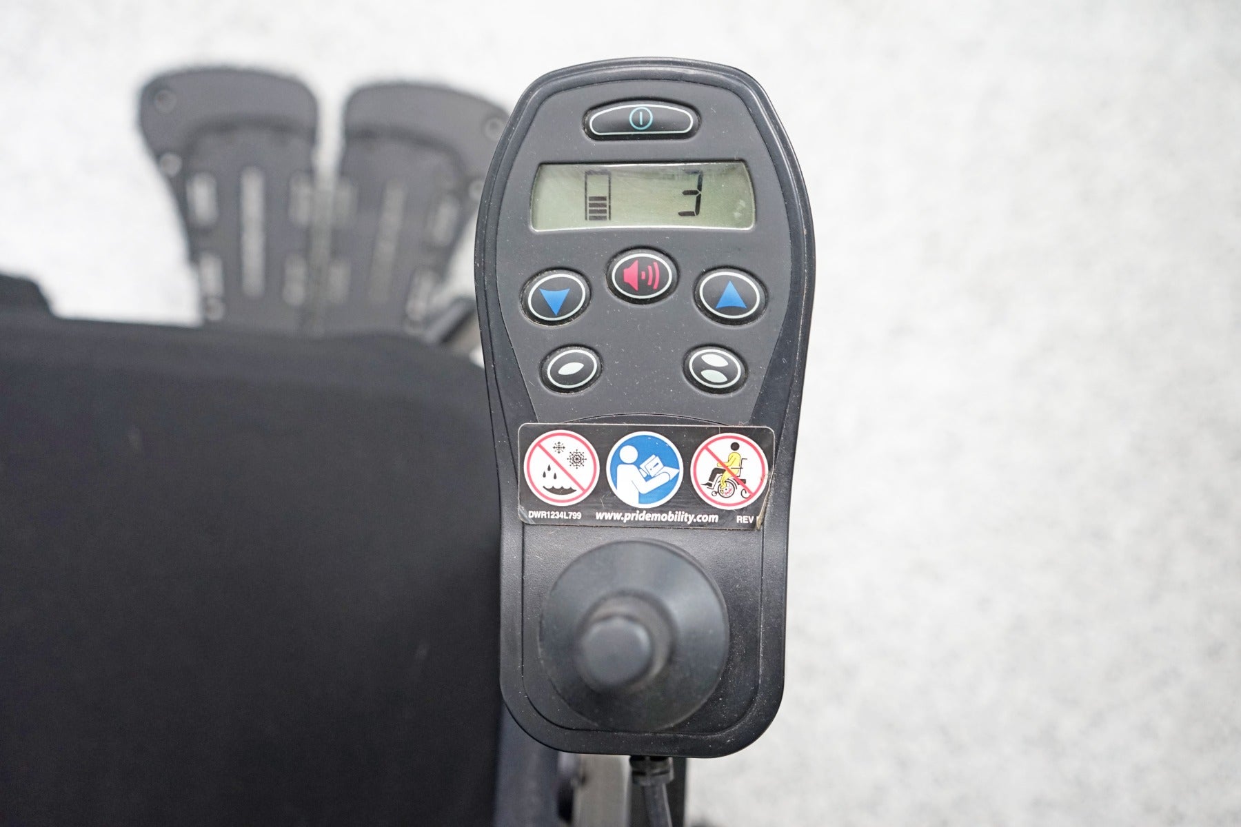 Quantum Q6 Edge HD Power Wheelchair Tilt & Legs - 6937