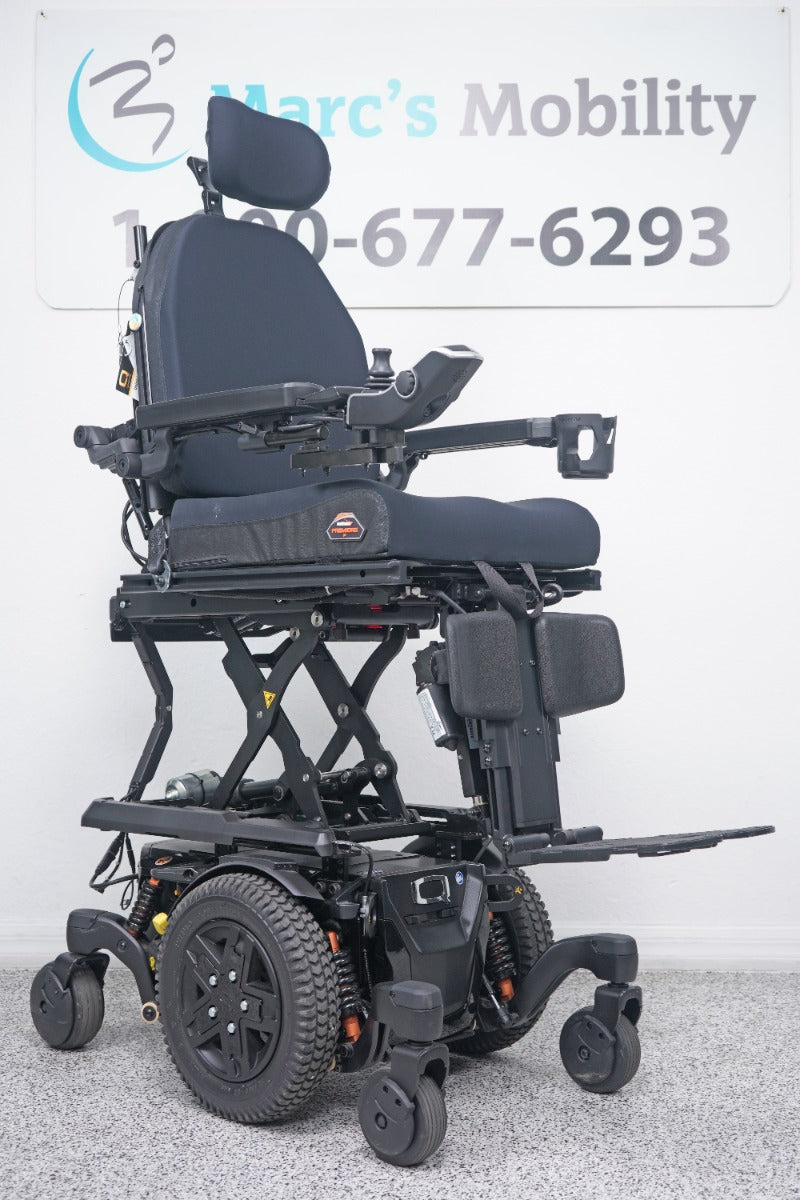 Quantum Edge 3 Stretto Power Wheelchair 12" iLevel Seat Lift, Tilt, Recline, Legs & Anterior Tilt - 8702