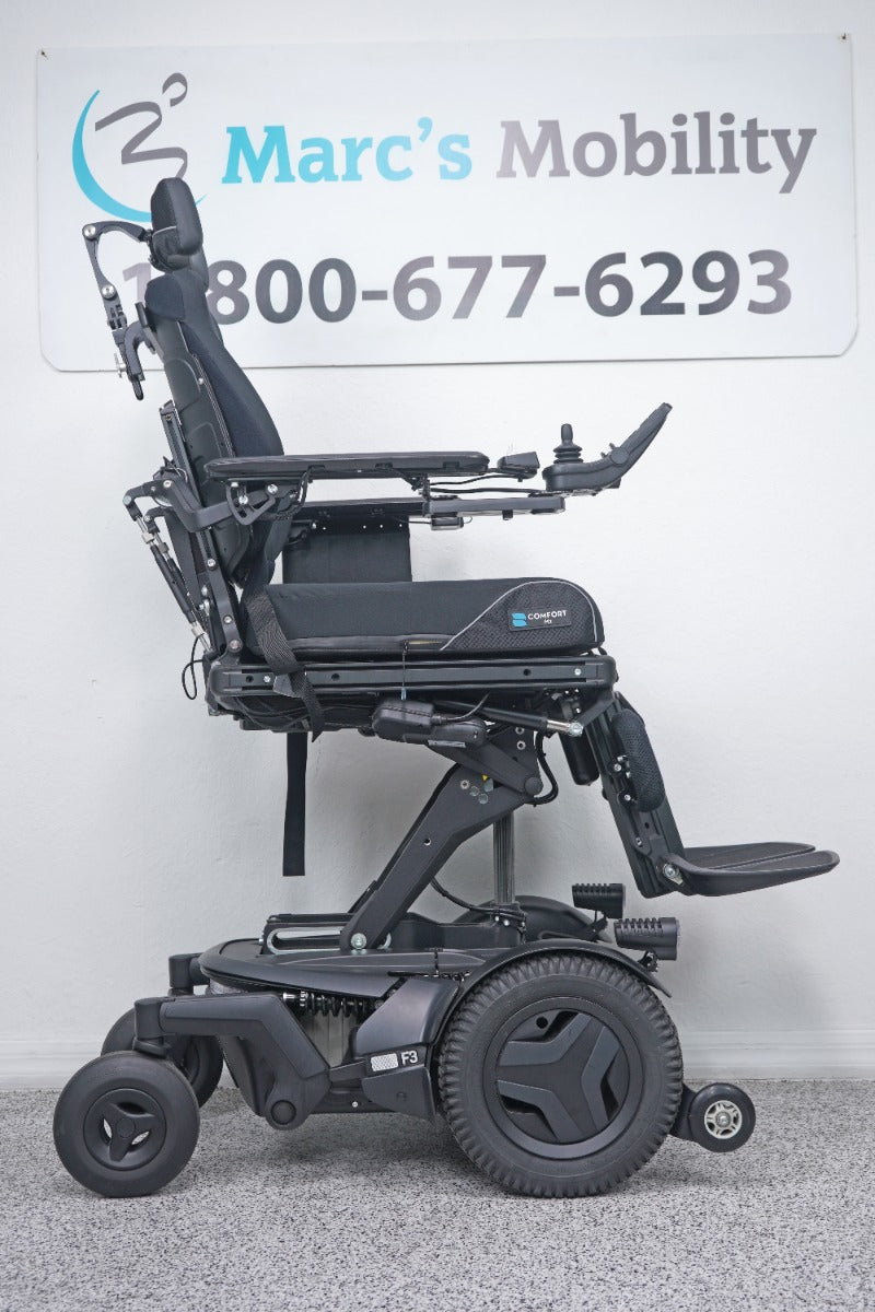 Permobil F3 Power Wheelchair 12" Seat Lift, Tilt, Recline, Legs & Anterior Tilt - 8536
