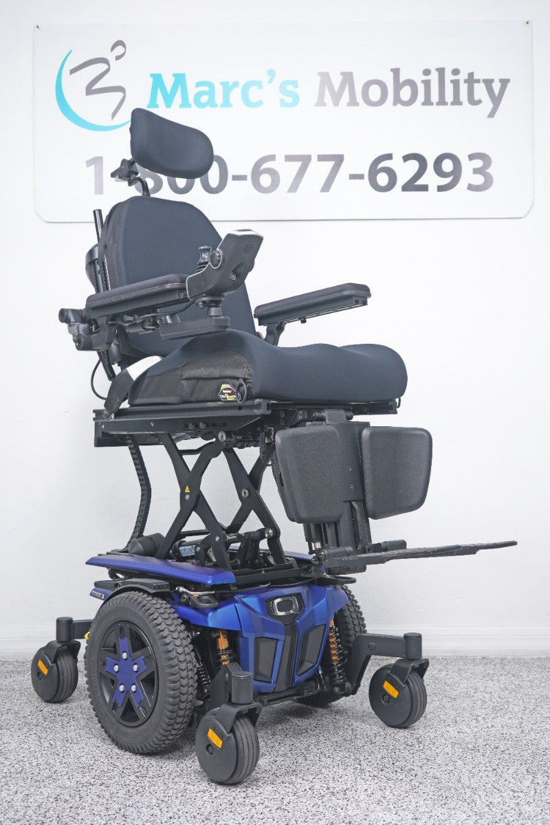Quantum Edge 3 Power Wheelchair 12" iLevel Seat Lift, Tilt, Recline & Legs - 8758