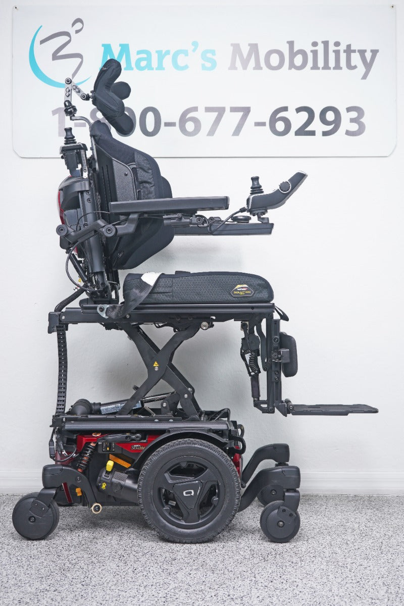 Quantum Edge 3 Stretto Power Wheelchair 12" iLevel Seat Lift, Tilt, Recline & Legs - 8811