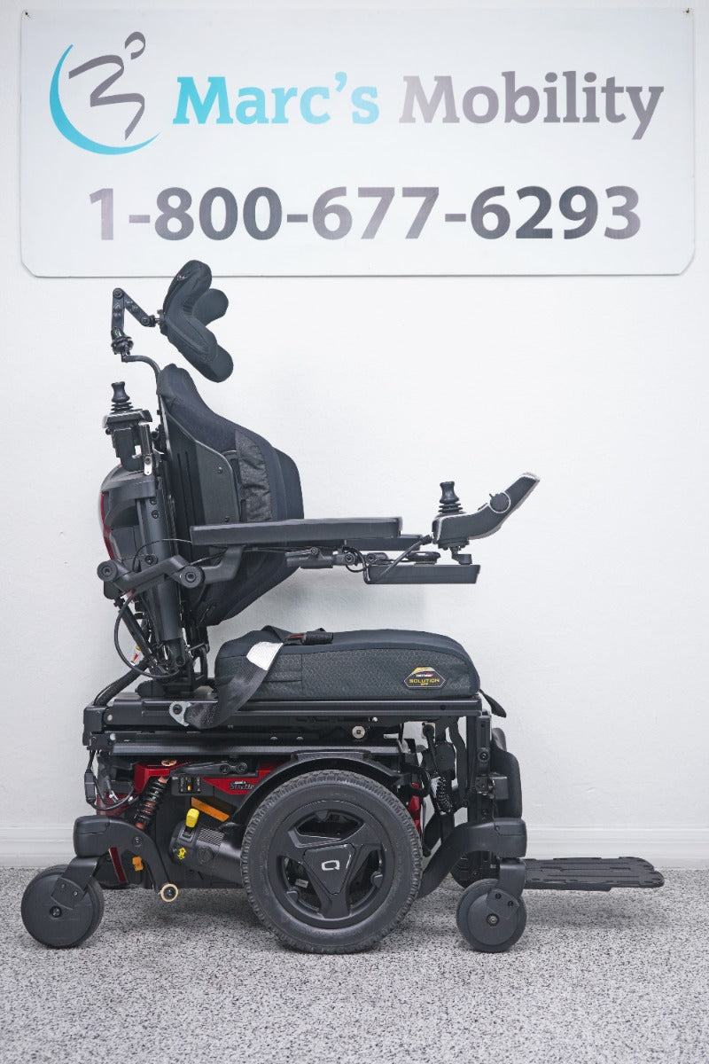 Quantum Edge 3 Stretto Power Wheelchair 12" iLevel Seat Lift, Tilt, Recline & Legs - 8811