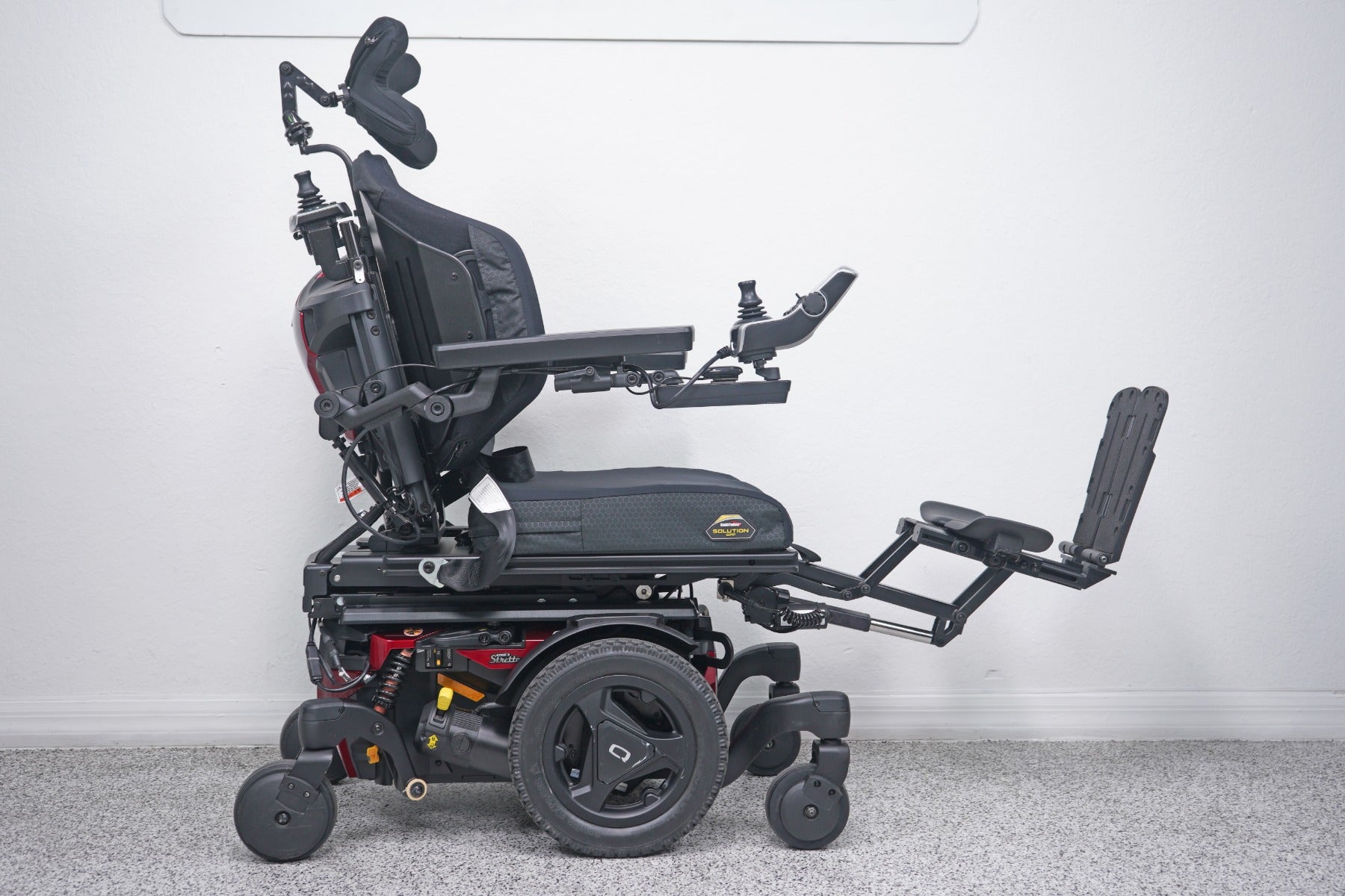 Quantum Edge 3 Stretto Power Wheelchair 12" iLevel Seat Lift, Tilt, Recline & Legs - 8811