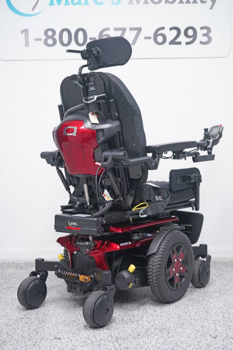 Quantum Edge 3 Power Wheelchair 12" iLevel Seat Lift, Tilt, Recline & Legs - 8826
