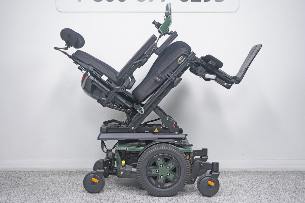 Quantum Edge 3 Power Wheelchair 12" iLevel Seat Lift, Tilt, Recline, Legs & Anterior Tilt - 8817