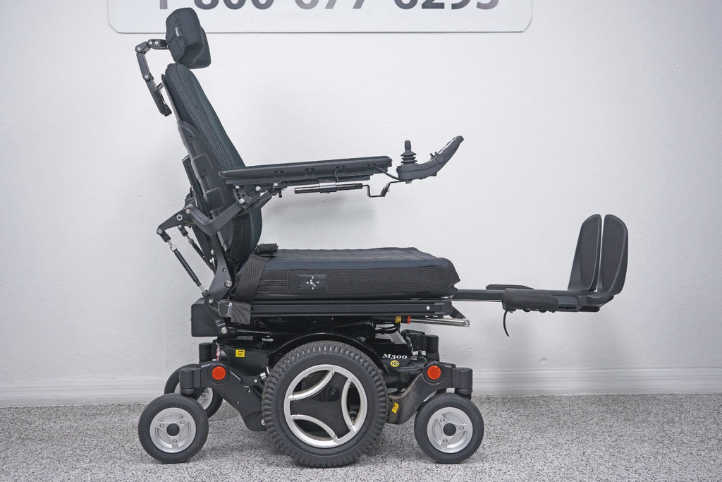 Permobil M300 HD Power Wheelchair Seat Lift, Tilt, Recline & Legs - 8864