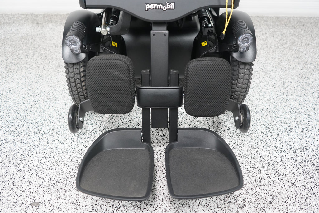 Permobil F3 Power Wheelchair 12" Seat Lift, Tilt, Recline, Legs & Anterior Tilt - 8918