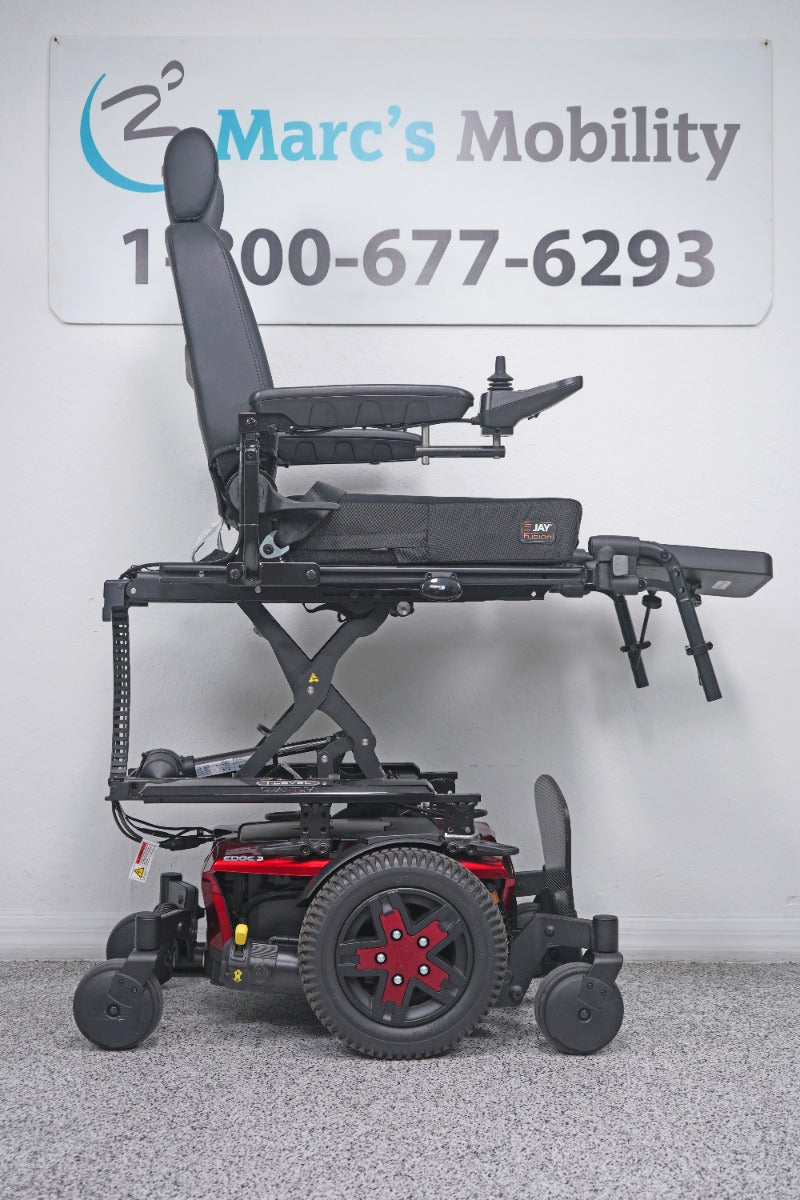 Quantum Edge 3 Power Wheelchair with 12" iLevel Seat Lift - 8920