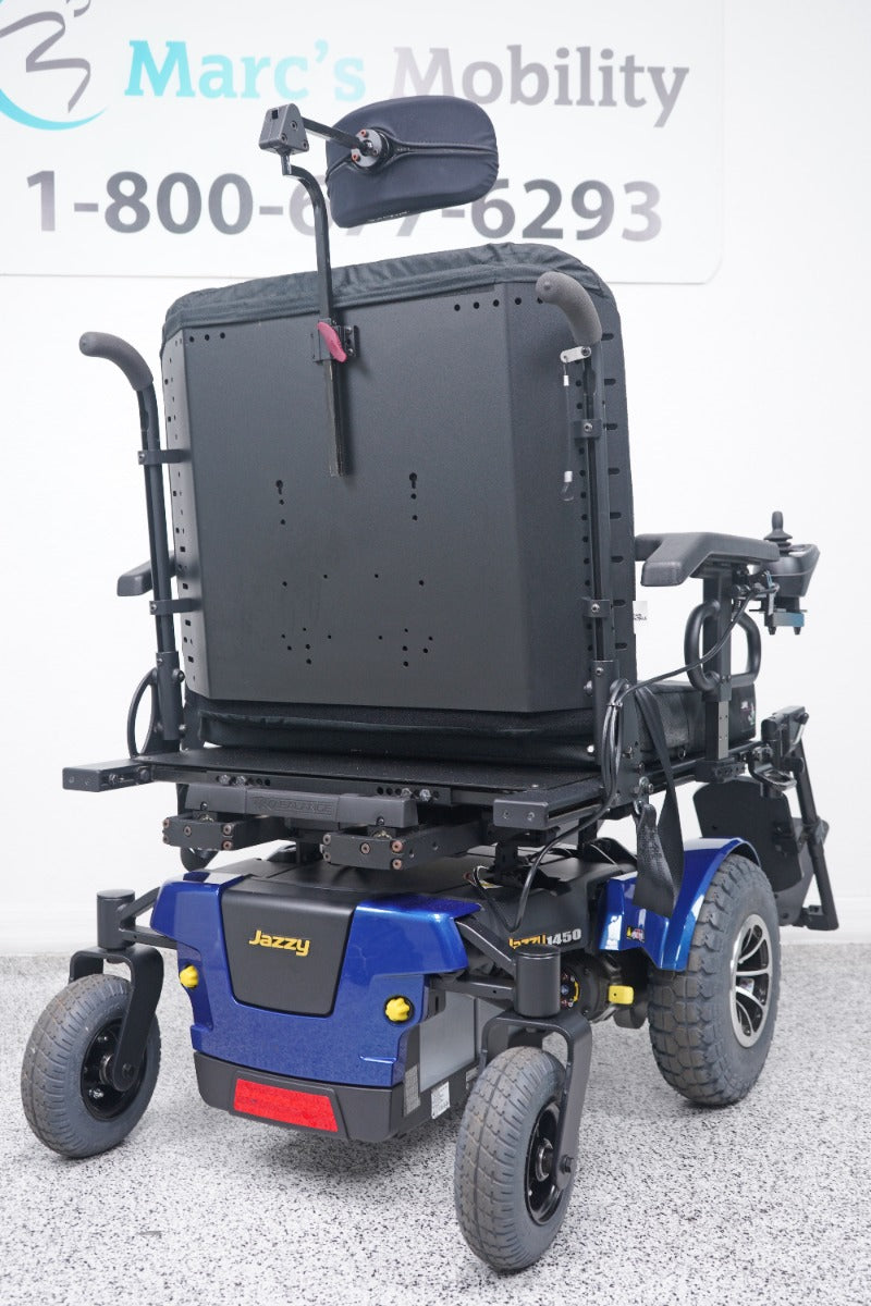 Jazzy 1450 Heavy Duty Power Wheelchair with Tilt - 8886