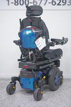 Quantum Edge 3 Stretto Power Wheelchair 12" iLevel Seat Lift, Tilt, Recline & Legs - 8984