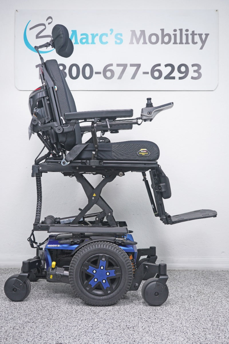 Quantum Edge 3 Power Wheelchair 12" iLevel Seat Lift & Tilt - 8977