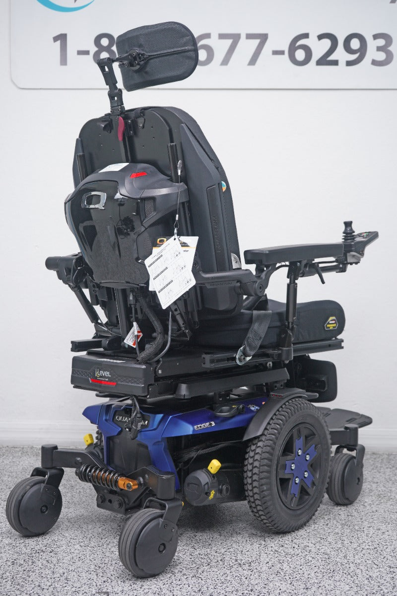 Quantum Edge 3 Power Wheelchair 12" iLevel Seat Lift & Tilt - 8977