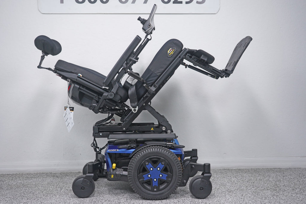 Quantum Edge 3 Power Wheelchair 12" iLevel Seat Lift & Tilt - 8977