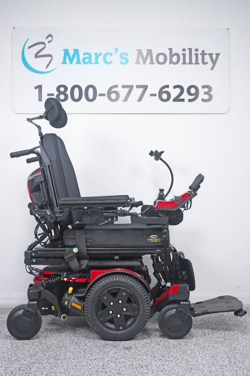 Quantum Edge 4 Power Wheelchair 12" iLevel Seat Lift, Tilt, Recline & Legs - 9017