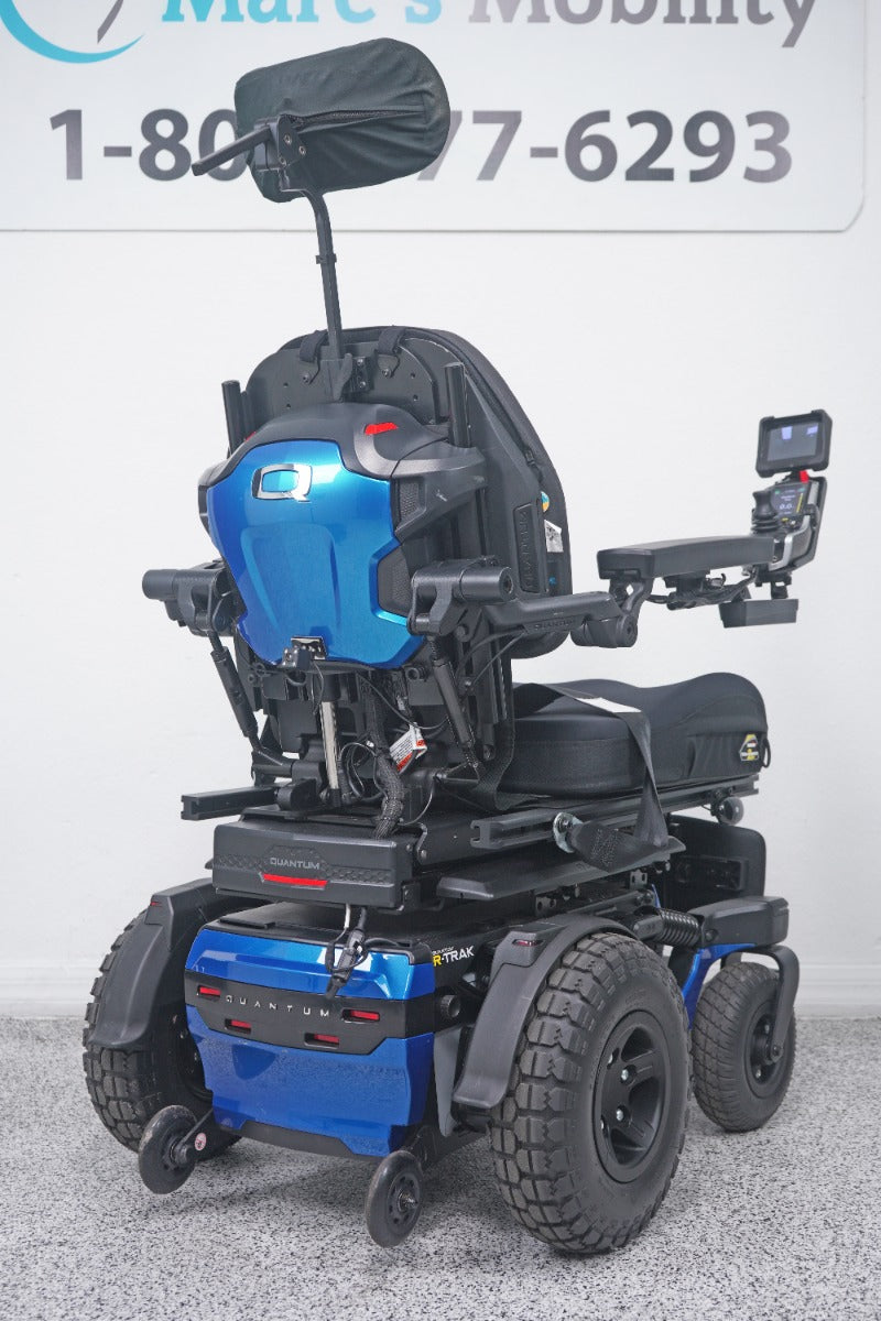Quantum R-Trak Power Wheelchair Seat Lift, Tilt, Recline & Legs - 9018