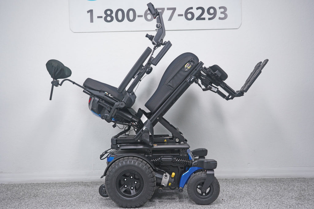 Quantum R-Trak Power Wheelchair Seat Lift, Tilt, Recline & Legs - 9018