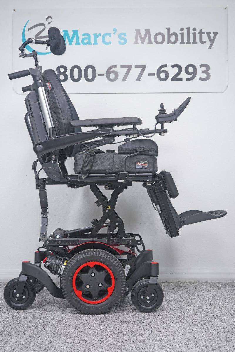 Quickie Q300 M Mini Power Wheelchair Seat Lift, Tilt, Recline & Legs - 9008