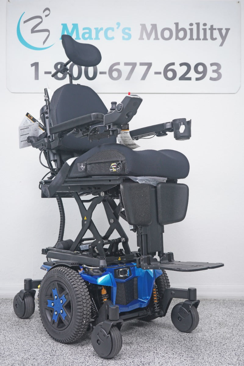 Quantum Edge 3 Power Wheelchair 12" iLevel Seat Lift, Tilt, Recline & Legs - 9022