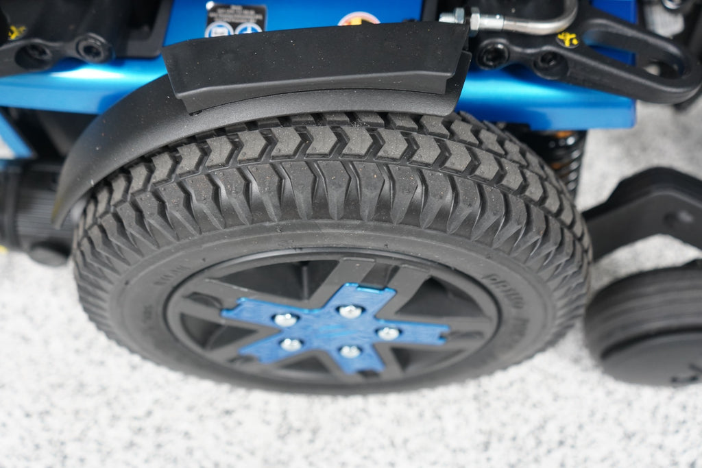 Quantum Edge 3 Power Wheelchair 12" iLevel Seat Lift, Tilt, Recline & Legs - 9022