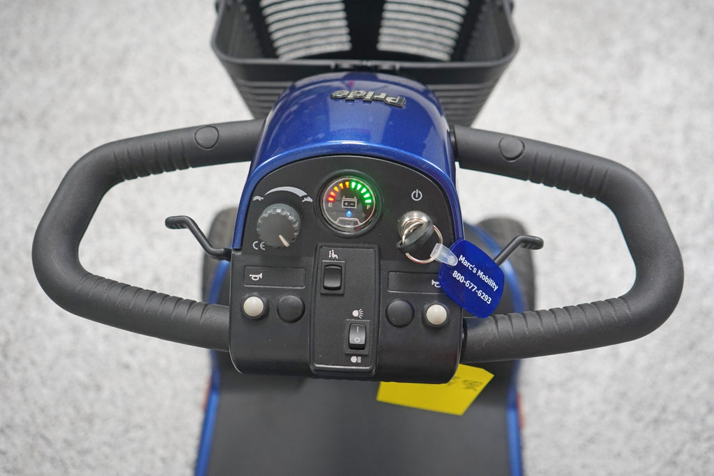 Pride Victory 10 4-Wheel Mobility Scooter with 7" Seat Lift - 8990