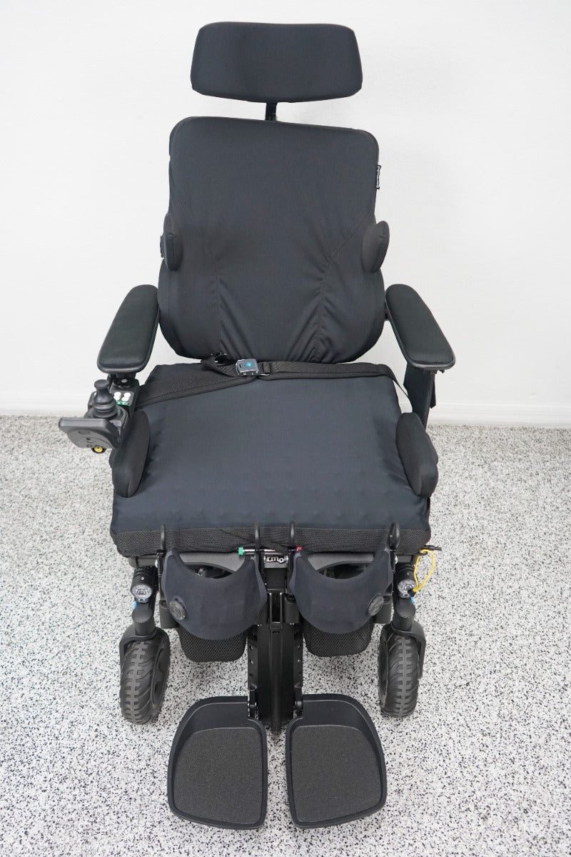 Permobil M5 Power Wheelchair 14" Seat Lift, Tilt, Recline, Legs & Anterior Tilt - 8988