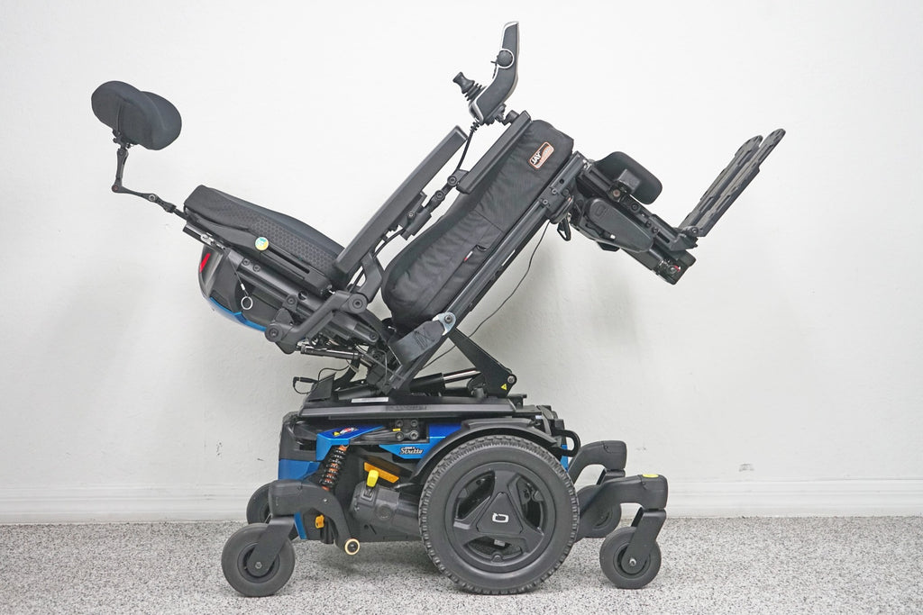 Quantum Edge 3 Stretto Power Wheelchair Tilt, Recline & Legs - 7501