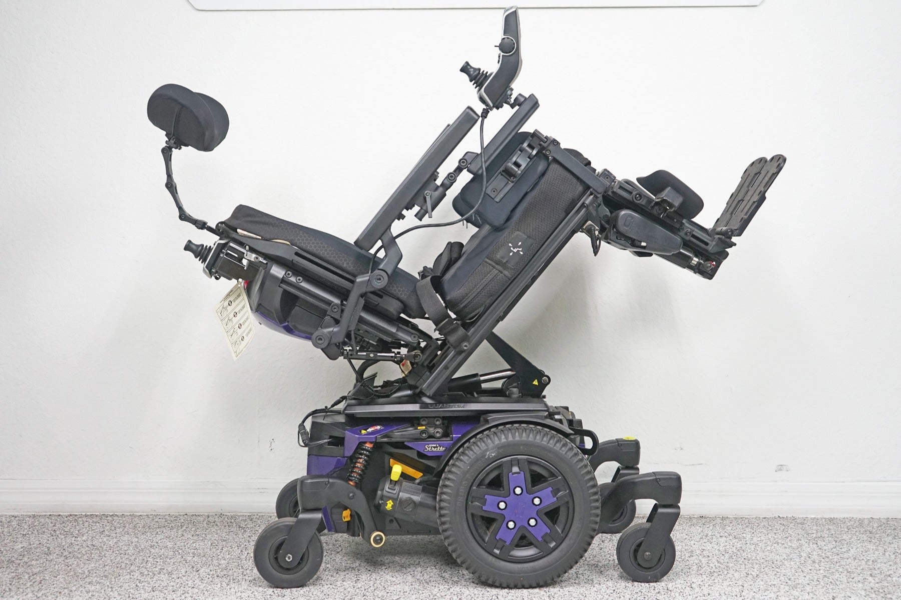 Quantum Edge 3 Stretto Power Wheelchair Tilt, Recline & Legs - 7485