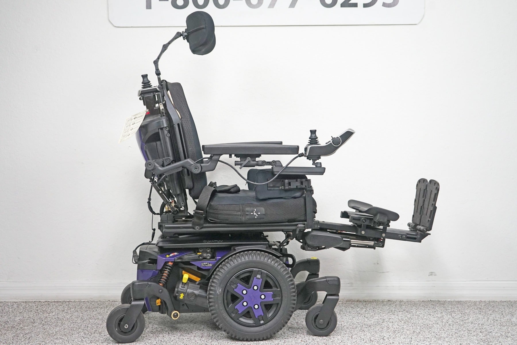 Quantum Edge 3 Stretto Power Wheelchair Tilt, Recline & Legs - 7485