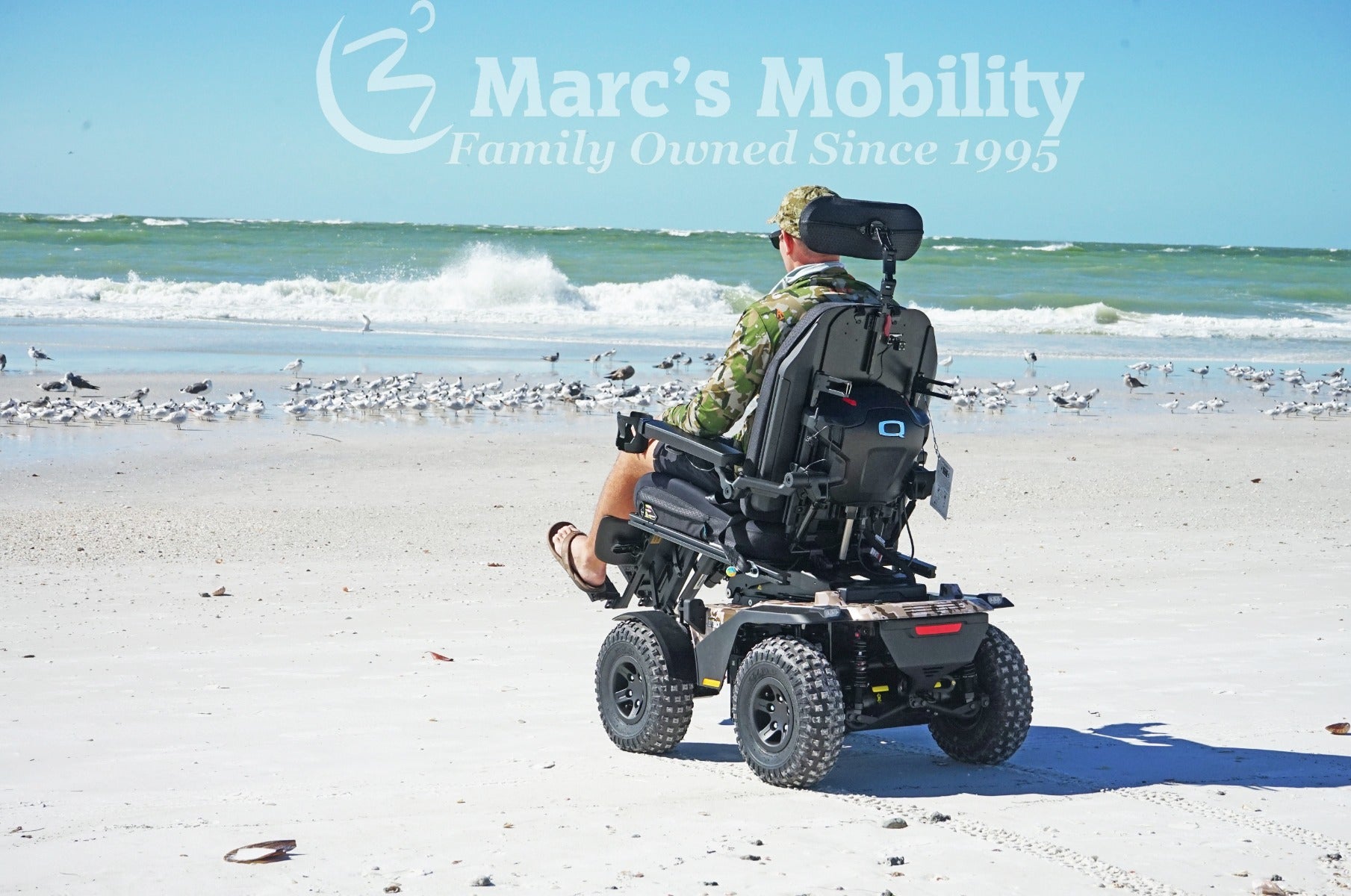 Quantum OUTBACK All Terrain Power Wheelchair