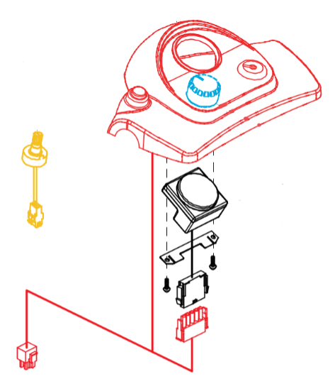 Top Console Assembly - Go Go Elite Traveller