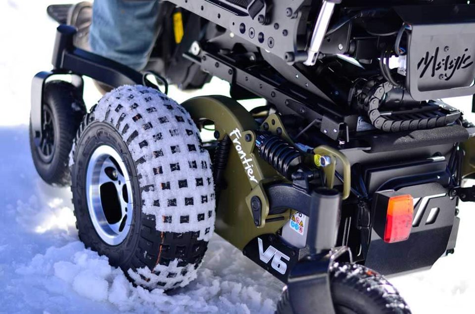 Magic Mobility Frontier V6 All-Terrain Power Wheelchair