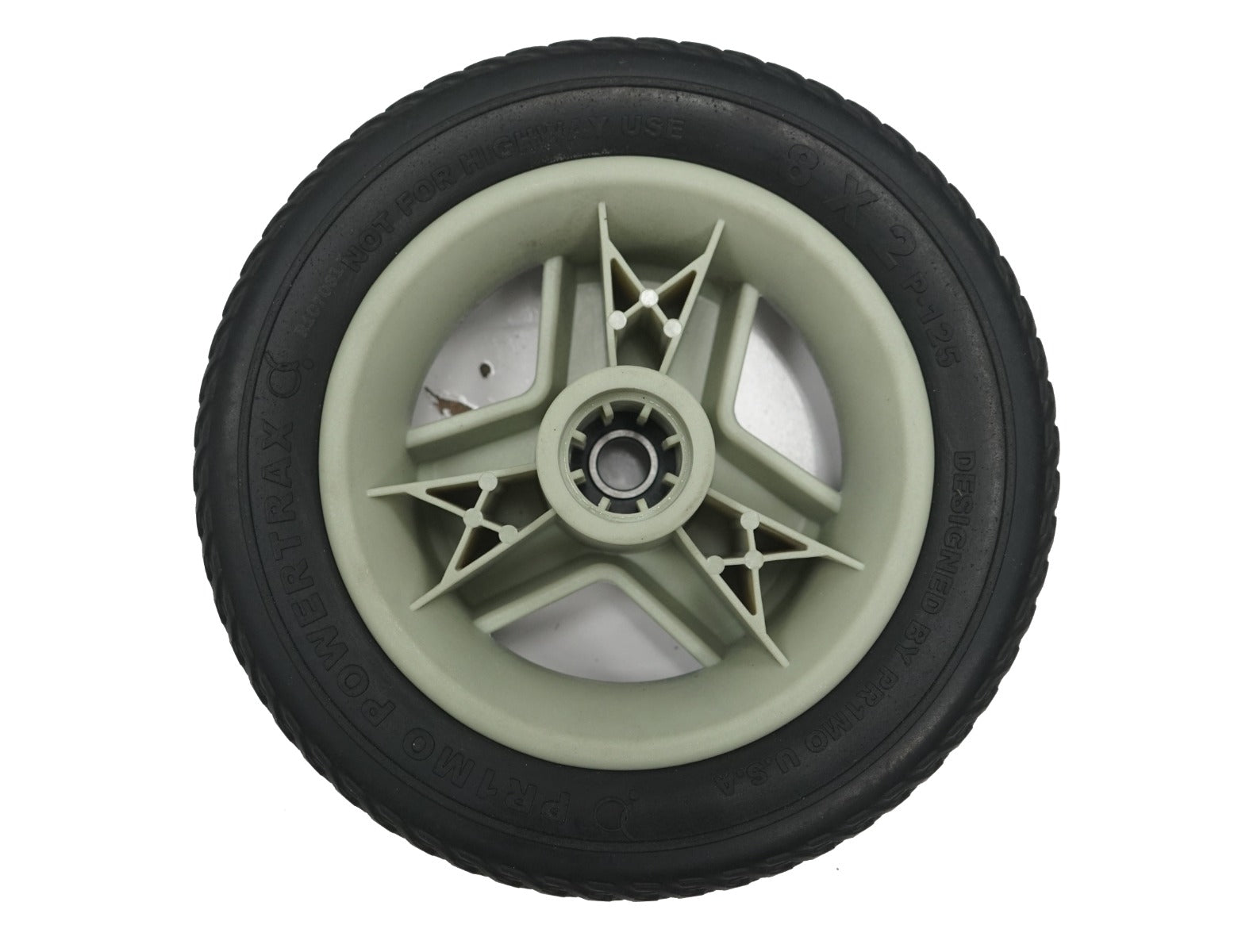 8" x 2" Front Wheel Assembly - Go Go Scooters (Set of 2)