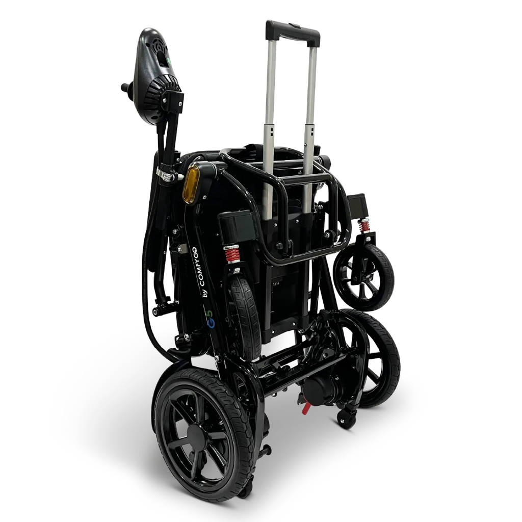 Glide Care G-5 Lightweight Folding Power Wheelchair - ComfyGo