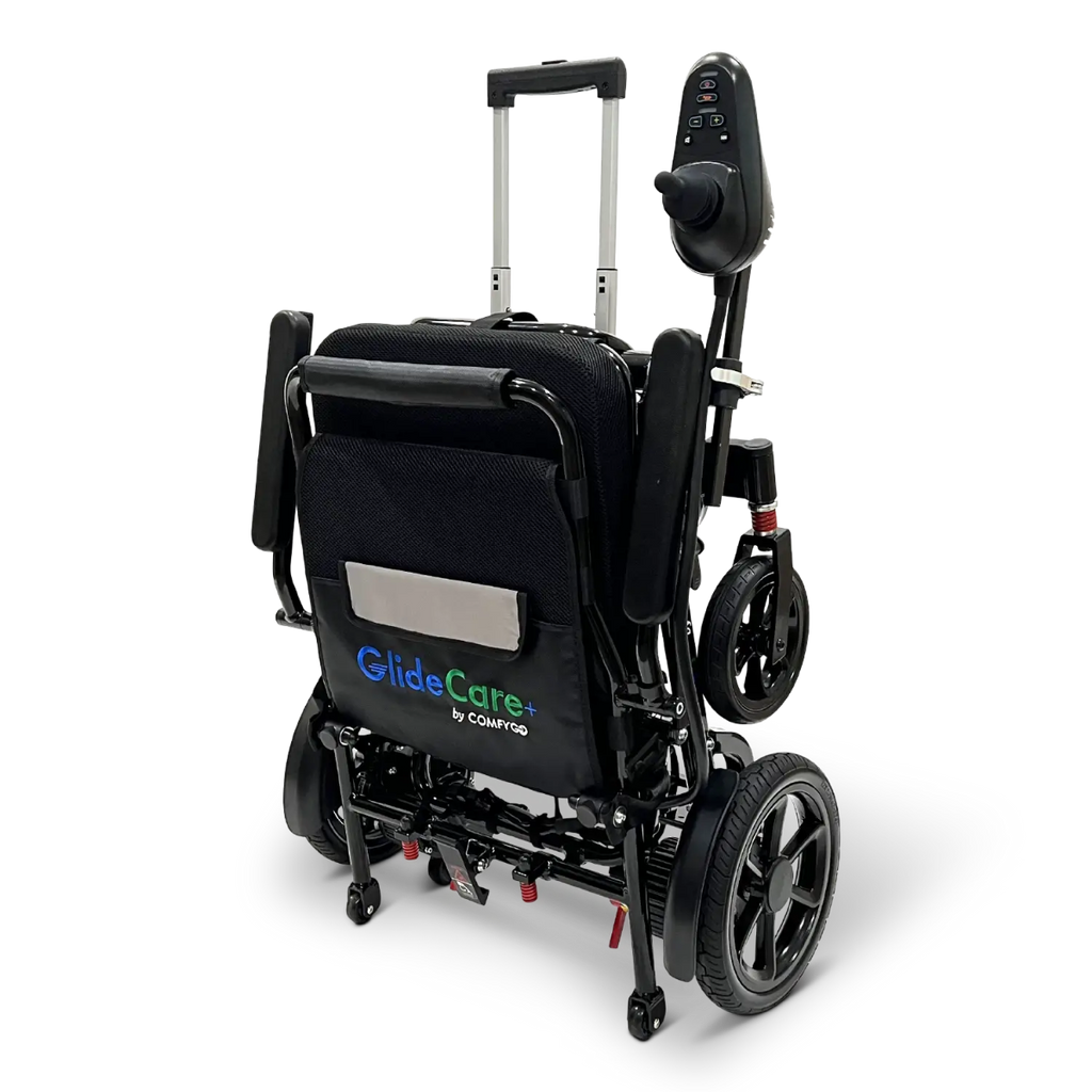 Glide Care G-5 Lightweight Folding Power Wheelchair - ComfyGo