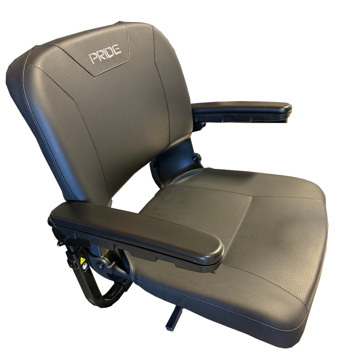 Black Vinyl Molded Seat Assembly - Pride Scooters