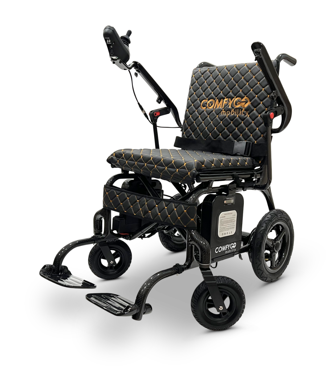 Phoenix Carbon Fiber Electric Wheelchair: Lightweight, Long-Range, Airline Approved - ComfyGo