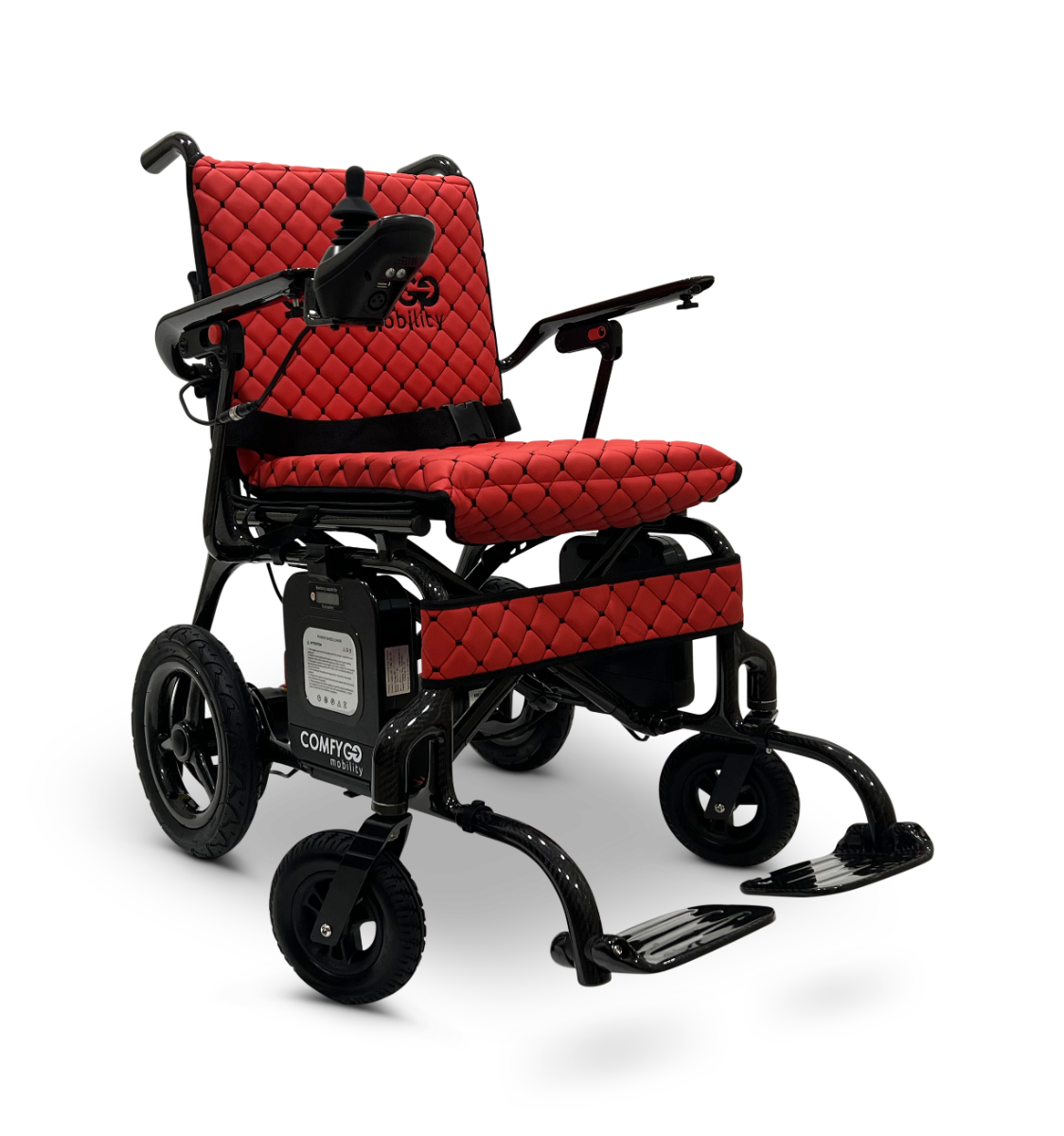 Phoenix Carbon Fiber Electric Wheelchair: Lightweight, Long-Range, Airline Approved - ComfyGo