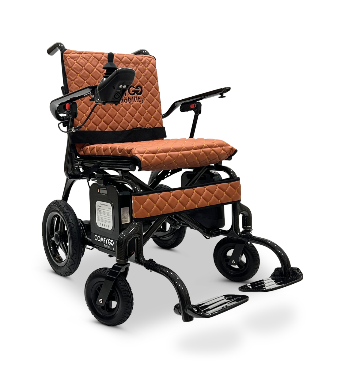 Phoenix Carbon Fiber Electric Wheelchair: Lightweight, Long-Range, Airline Approved - ComfyGo
