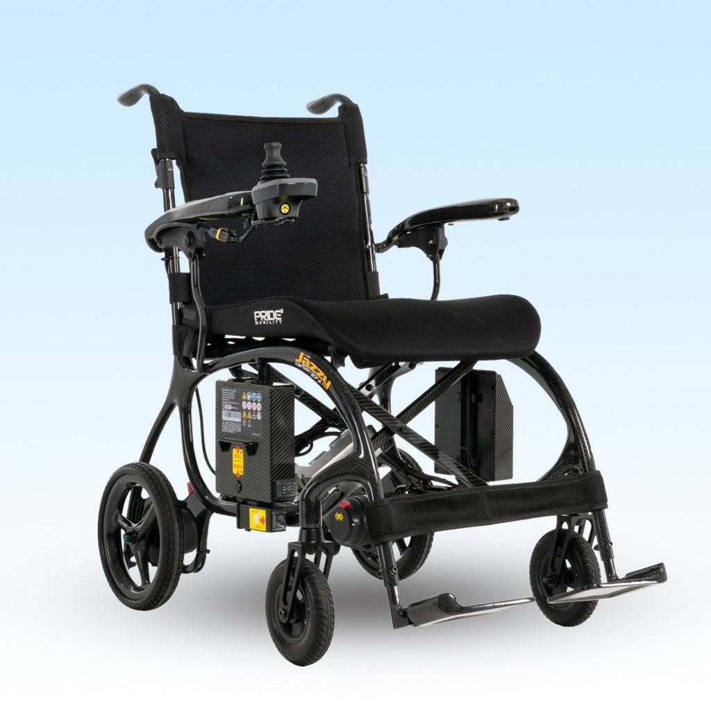 Jazzy Carbon 27X ultra-light folding power wheelchair