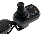 Jazzy Carbon 27X ultra-light folding power wheelchair joystick