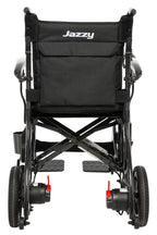 Jazzy Carbon 27X ultra-light folding power wheelchair ��� rear view