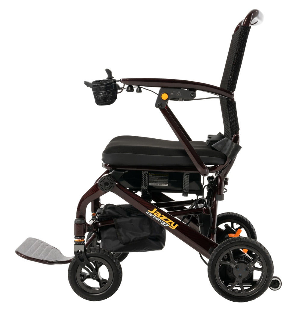 Jazzy Carbon 27 Ultra-Lightweight Folding Power Wheelchair