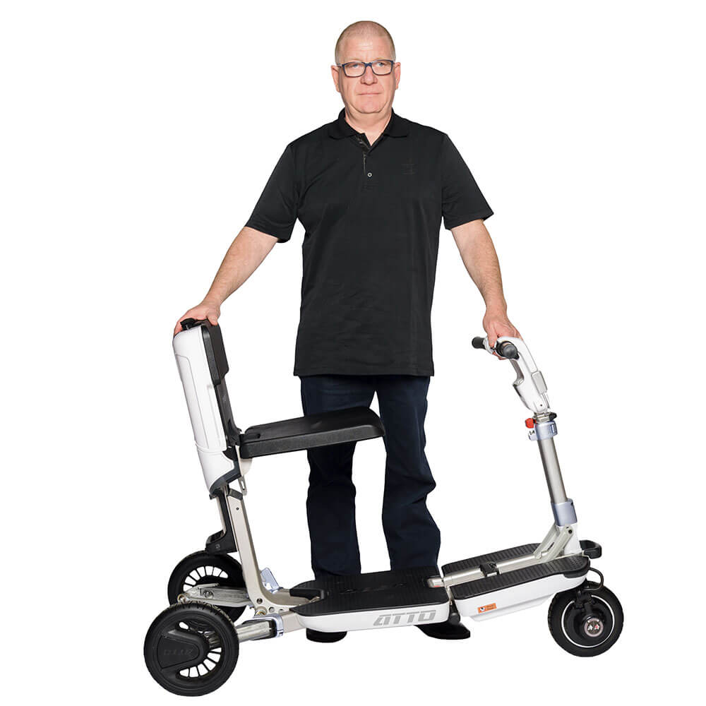 ATTO Folding Mobility Scooter - New