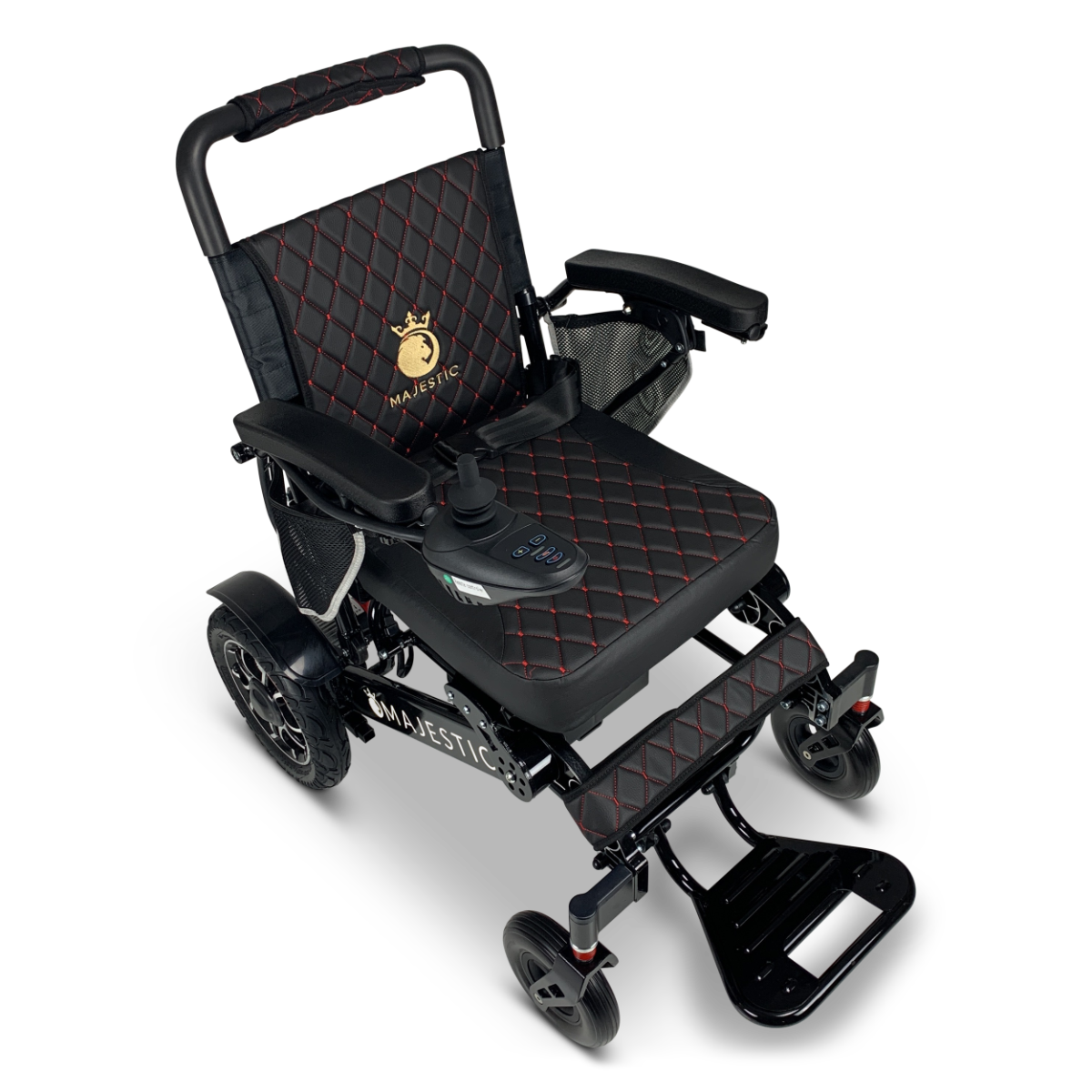 MAJESTIC IQ-7000 Auto Folding Remote Controlled Electric Wheelchair - ComfyGo